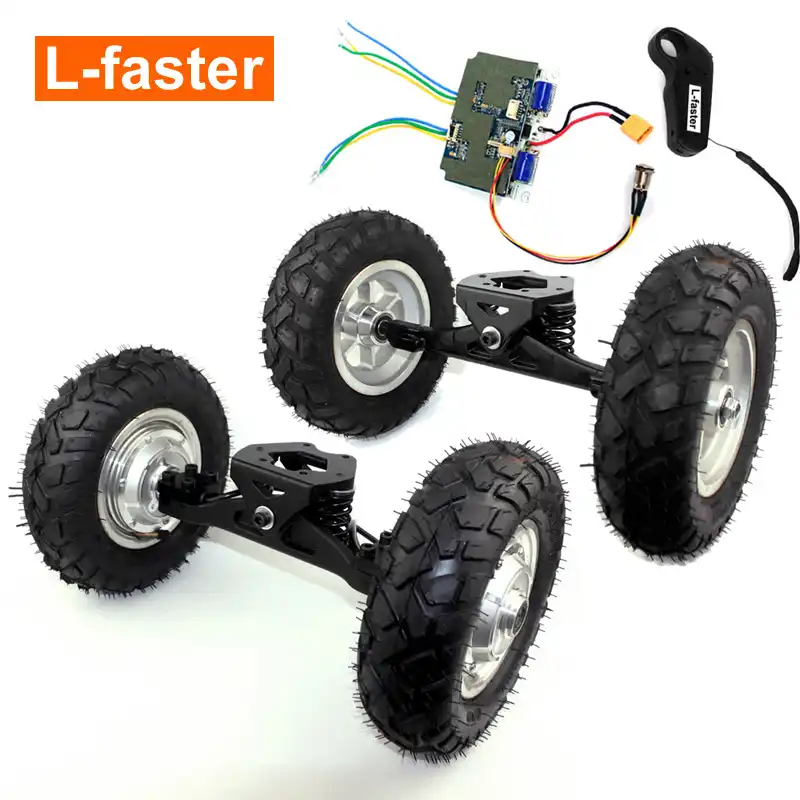 Electric Skateboard Truck Off Road Skateboard Belt Drive Truck 4 Wheel