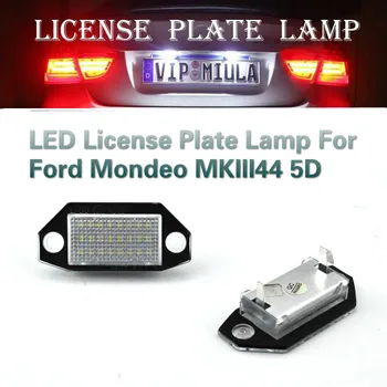 

BAFIRE 1 Pair 24 SMD Car LED License Plate Light Lamp For Ford Mondeo MKIII44 5D