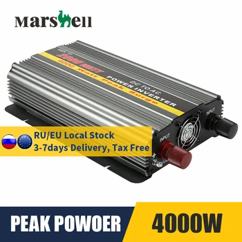 

Marshell MSI2000 Power Inverter 12V to 220V Modified Sine Wave Car Inverter 2000W Rated Power 4000W Peak Power Outdoor Supply