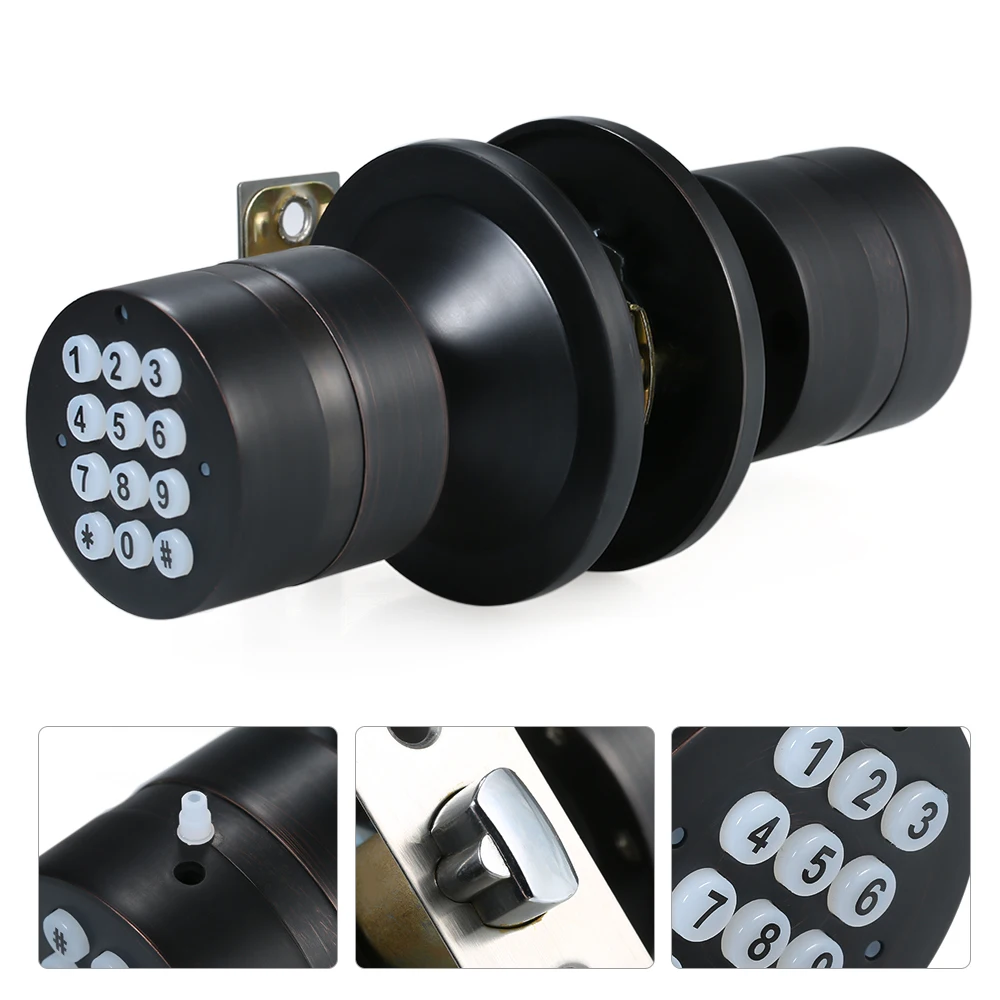 

Fine Quality Digital Door Lock Keyless Keypad Smart Digital Room Lock with BT Function For iOS and Android Mobile Phone
