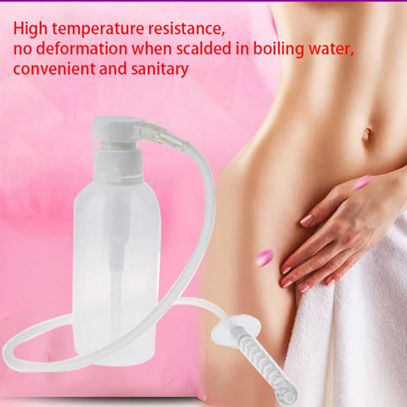 Rectal Syringe Clean Stream Anal Douche Enema Colon Cleaner Kit 300ML New | Красота и здоровье