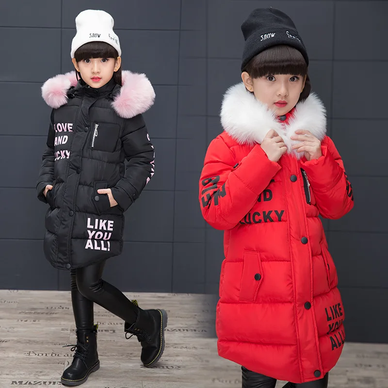 Лидер продаж, хлопковое пальто средней длины в Корейском стиле для девочек детская одежда с хлопковой подкладкой Donger хлопковая стеганая