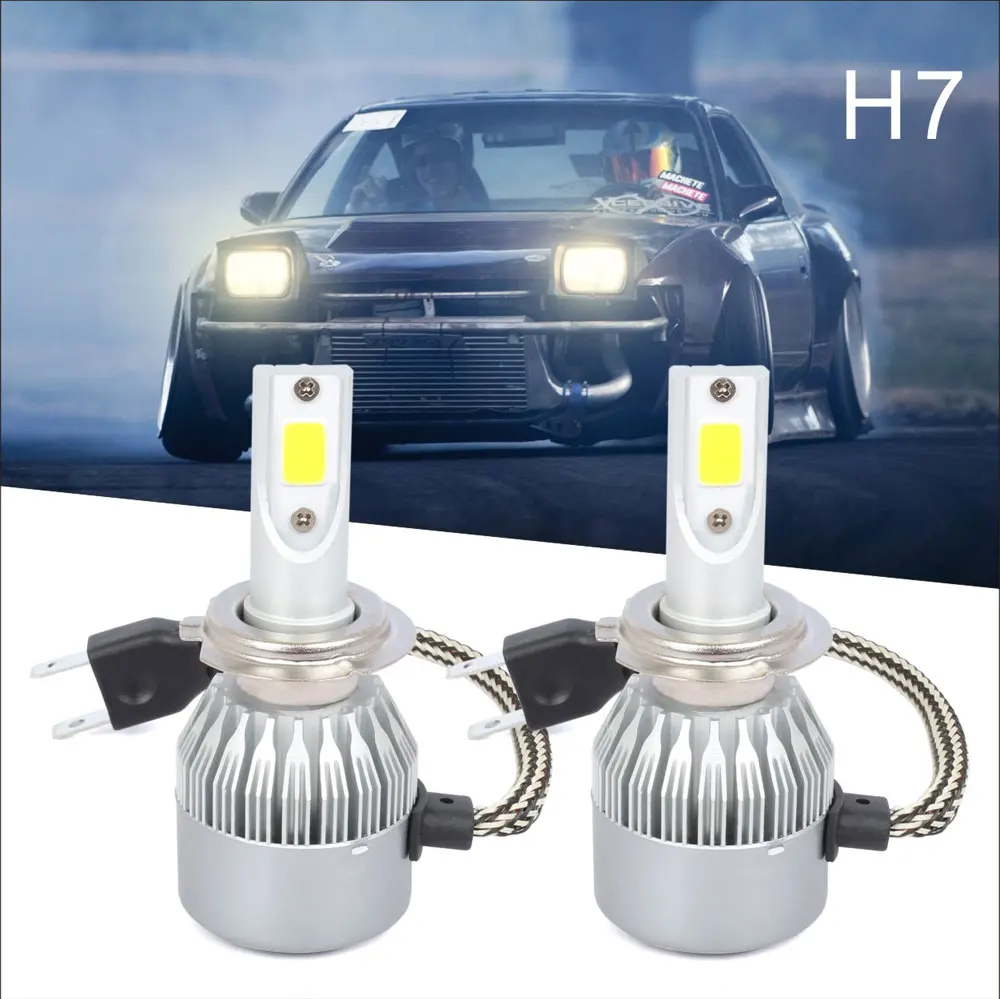 

DDAI light bulb for auto h4 led car lamp canbus leds headlights auto lamps c6 9005 h11 h3 h1 12v bulbs for car h7 lampadine