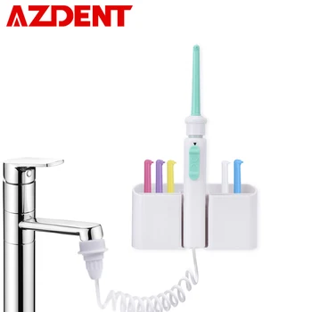 

6pc Tips Oral Faucet Irrigator Dental-Flosser Portable Water Jet Floss Implement Irrigation Tooth Brush Cleaner Multi-jet Nozzle