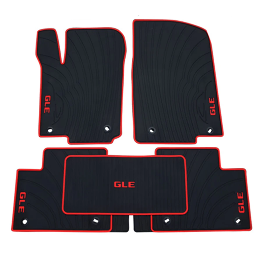 

YJ99 For Mercedes-Benz GLE300 320 350 400 GLE450 2015 2016-2019 Anti Skip Latex Durable Carpets Special Rubber Car Floor Mats