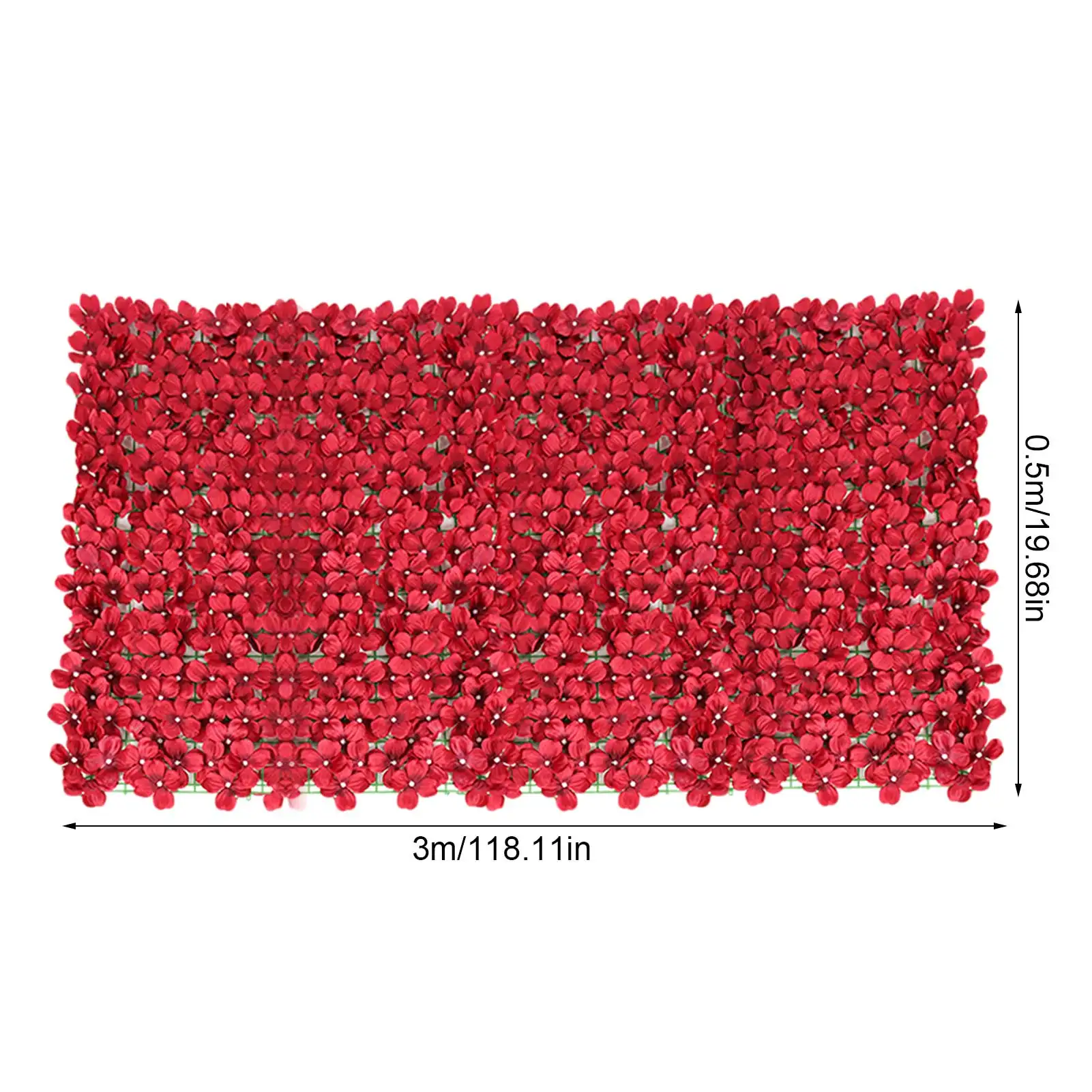 Artificial Leaf Garden Fence Wall Landscaping Ivy Screening Roll Flower Fence Expanding Trellis Private Balcony Screen