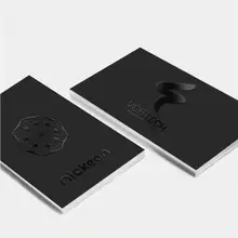 Печатные издания китайского производства Заказные точечные УФ визитные карточки