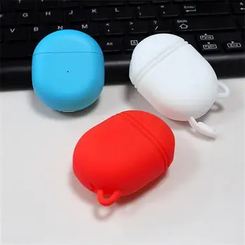 

Bluetooth Wireless Earphones Case Cover For Oneplus Buds Soft Silicone Case Shockproof Earphone Protective Cover With Hook