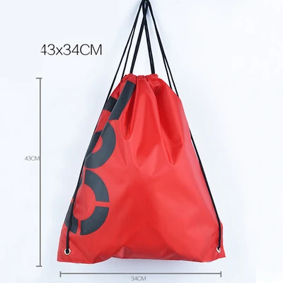 Сумка для хранения ящиков на шнурке, цветная переносная сумка для покупок, цветная сумка для покупок на заказ, полиэстеровый Рюкзак 210D
