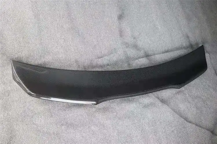 Carbon Fiber Car Rear Wing Trunk Lip Spoilers Fits For Ford Mustang Spoiler
