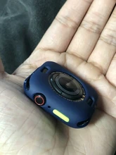 Caja de reloj para Apple Watch 6 5 4 SE 44mm 40mm silicona deporte protector de TPU cubierta protectora ver Shell para iWatch 3 2 1 42mm 38mm