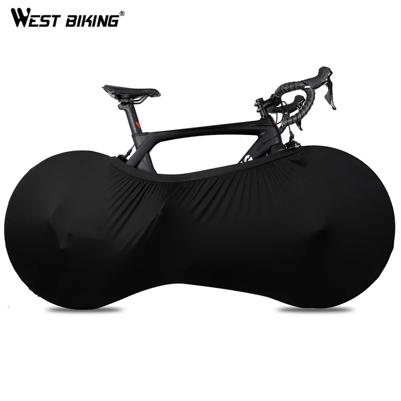 WEST BIKING чехол для велосипеда универсальный для велоспорта MTB велосипедная цепь Пылезащитная сумка для хранения с защитой от царапин аксессуары для велосипедного колеса