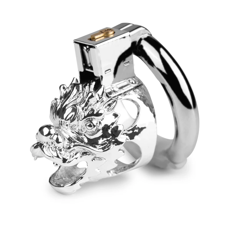 BESTCO Male 18+ Mini Chastity Cage Stainless Steel Device Cock Rings Hidden  Penis Lock Bondage Erotic Adult BDSM Sex Toy For Men