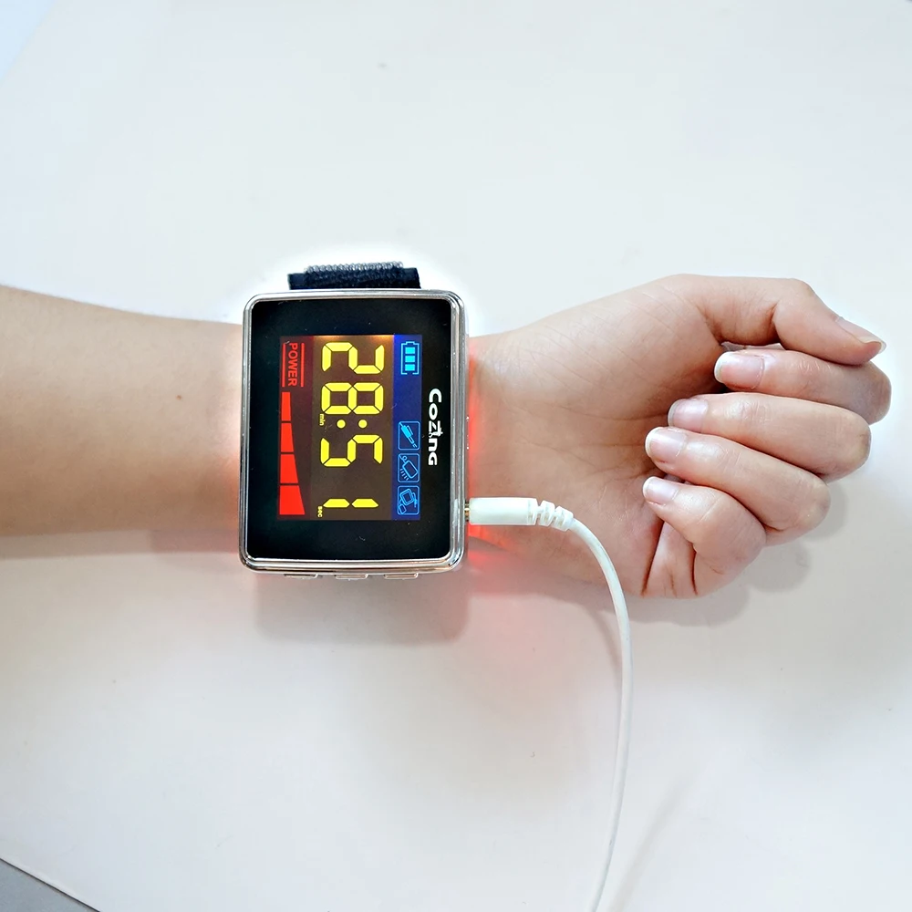 Physical Therapy Cold laser therapy device Media Cure Tinnitus Laser Watch | Красота и здоровье