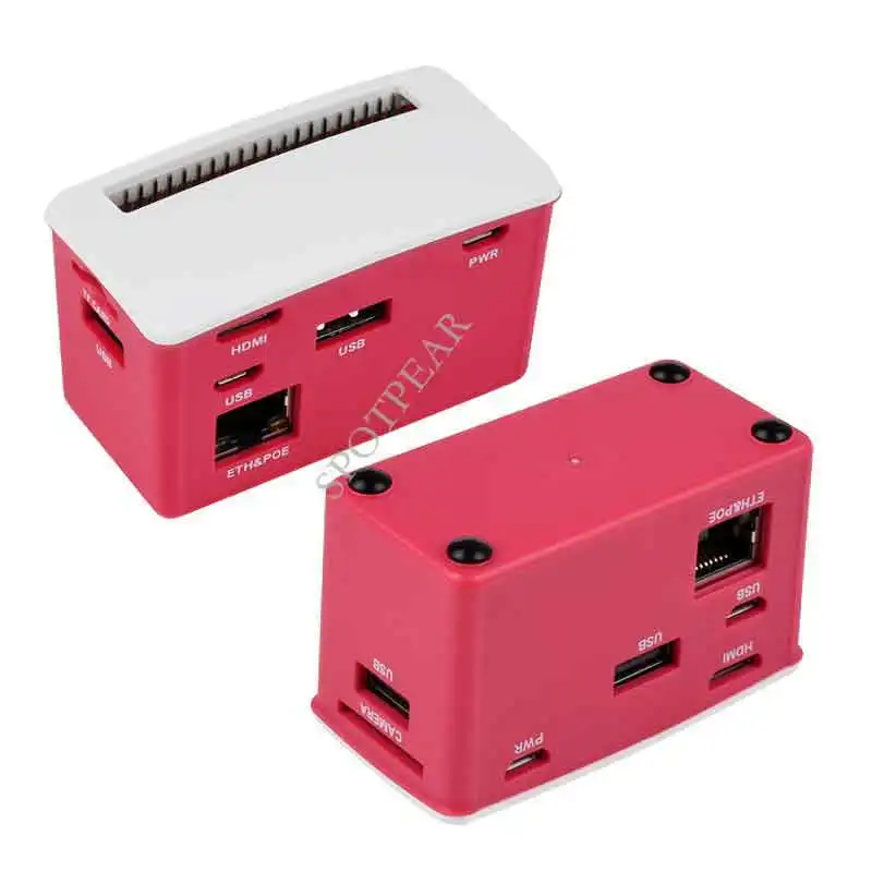 Raspberry pi Zero Series Poe Ethernetusb Hub Caixa de Chapéu 3x Usb 2.0 802.3af-compliant - Imagem 4