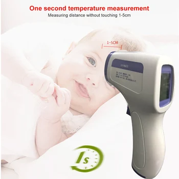 

Digital Non-contact Forehead Thermometer Mutifuctional Infrared Body Thermometer Measurement Device Home Using
