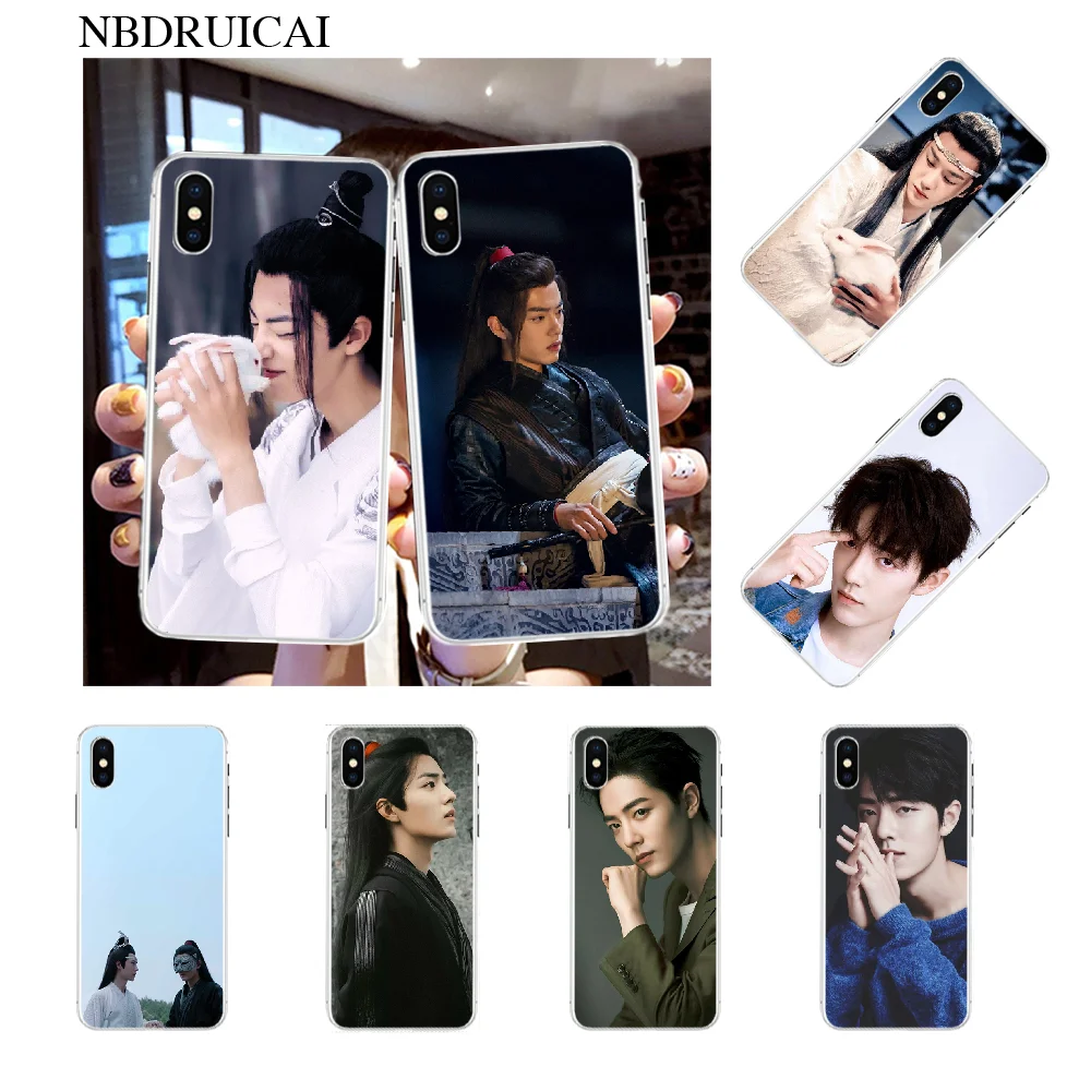 Мягкий чехол для телефона NBDRUICAI The Untamed Xiao Zhan iPhone 11 pro XS MAX 8 7 6 6S Plus X 5S SE XR | Мобильные