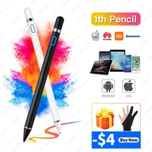 For Apple Pencil 1 2 iPad Pen Touch For Tablet Mobile IOS Android Stylus Pen For Phone iPad Pro Samsung Huawei Xiaomi Pencil