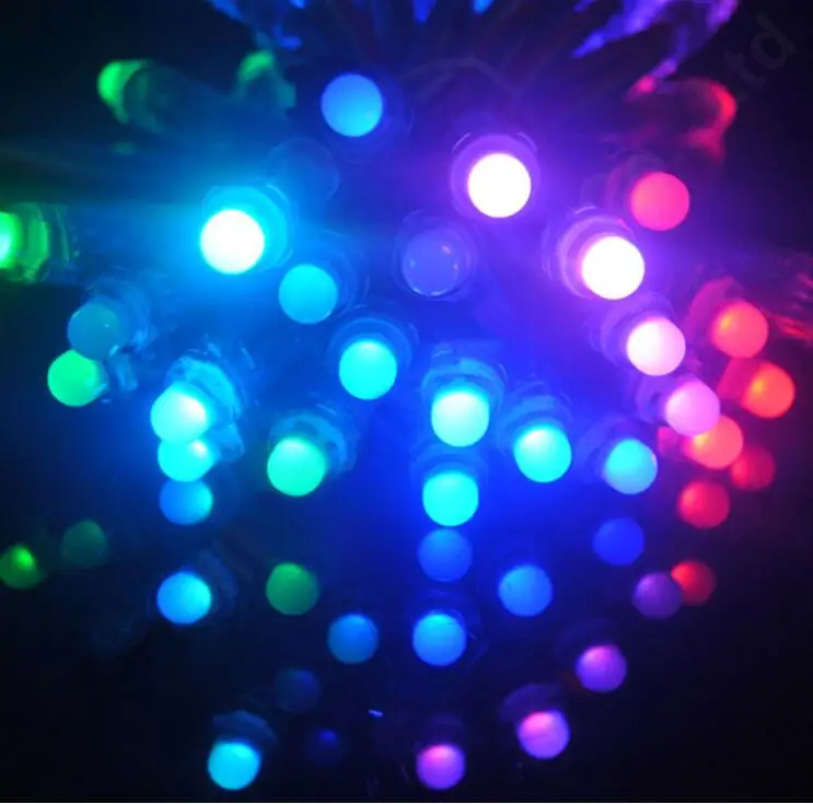 WS2811 RGB светодиодный модуль IP68 Водонепроницаемый DC5V полноцветный светодиодный модуль пикселей