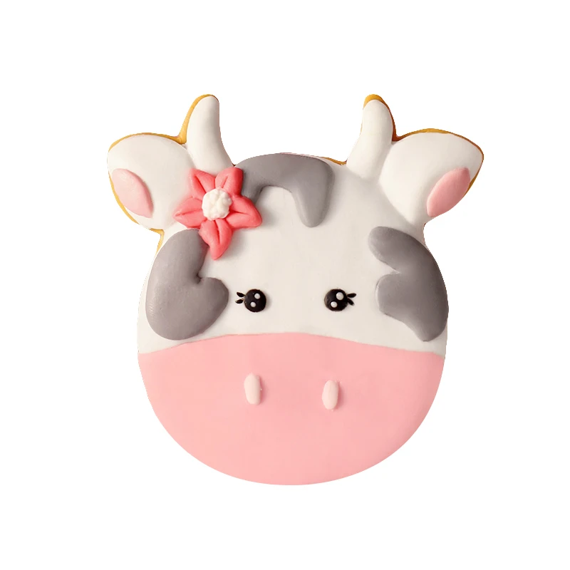 Farm Animal Cake Decoration Cows Sheep Pig Acrylic Ladder Happy Birthday Flags Cake Topper For Baby Shower Birthday Party Decor party decorations,birthday party supplies,cake topper,cake decorations,cake toppers