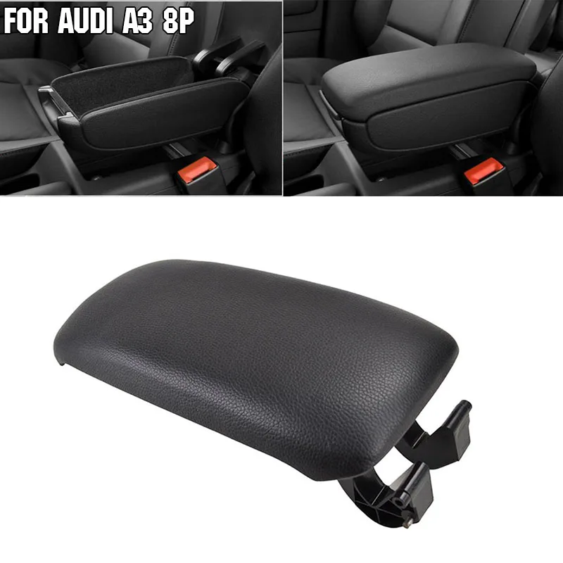 Supper-Supply Car Armrest Cover Latch Lid Center Console Clip Catch for Audi A3 8P 2003-2012