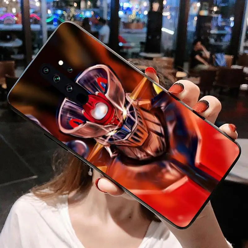 leather case for xiaomi HOTCASHOP Mazinger Z Ốp Lưng Điện Thoại Redmi 9A 8A 7 6 6A Note 9 8 8T Pro Max Redmi 9 K20 K30 Pro xiaomi leather case design Cases For Xiaomi