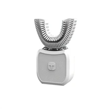 360 градусов U форма автоматическая зубная щетка usb зарядка интеллектуальная зубная щетка 15 секунд таймер Чистка