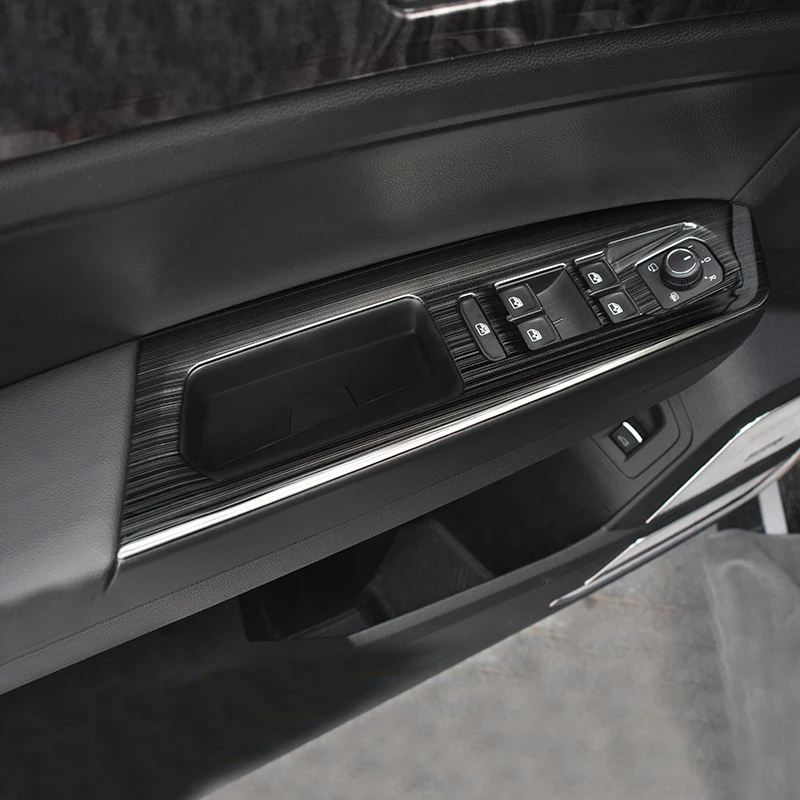 Lsrtw2017 для Volkswagen Atlas Teramont Vw кнопка включения окна автомобиля рамка планки аксессуары интерьера
