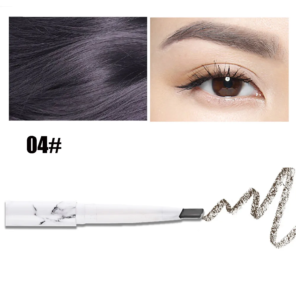 GY New Eyebrow Tattoo Pen Waterproof Fork Tip Sketch Makeup Pen Microblading Easy To Color Beauty Cosmetic Makeup Make Up Y927 - Цвет: GY