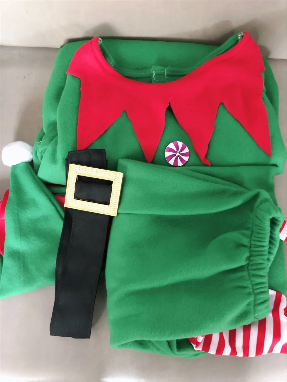 Женские и мужские для мальчиков и девочек на Рождество, Санта Клаус костюмы на год для взрослых Семья матч изумрудно-зеленым, бело-серые Костюмы для косплея карнавальные принадлежности для вечеринок