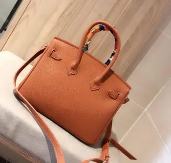 

81 Free Shipping classic style Luxury leather Handbag famous brand Cowhide Women Bag Designer Shoulder Messenger biikin lady bag