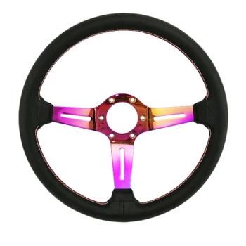 

Spceddy MCX Universal 14 Inch Racing Steering Wheel 350mm Bright Colorful Car Sports Steering Wheel Modification MC20S0601135
