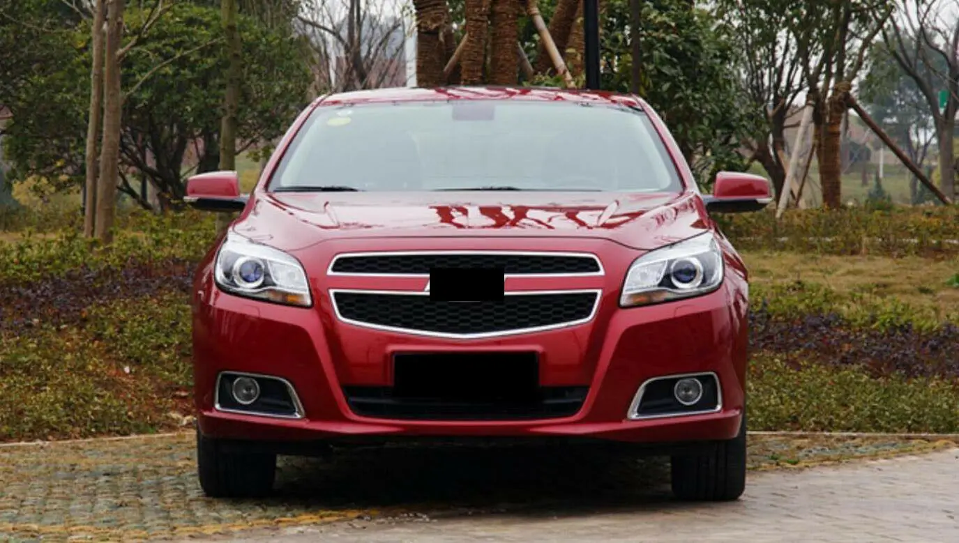 Для Chevrolet Malibu 2012- верхний+ нижний передний бампер сетка решетка гриль модификация автомобиля аксессуары для автомобиля