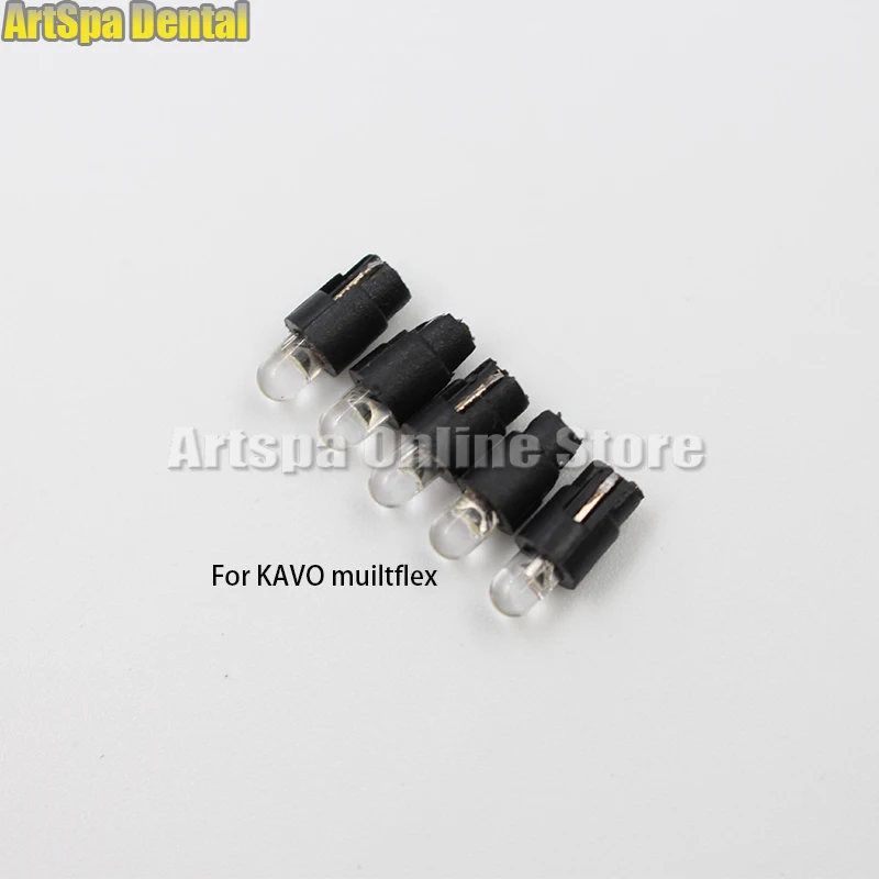 5 pieces LED bulb with E-generator for kavo fiber optic handpiece LED light bulb compatible with kavo muiltiflex coupling