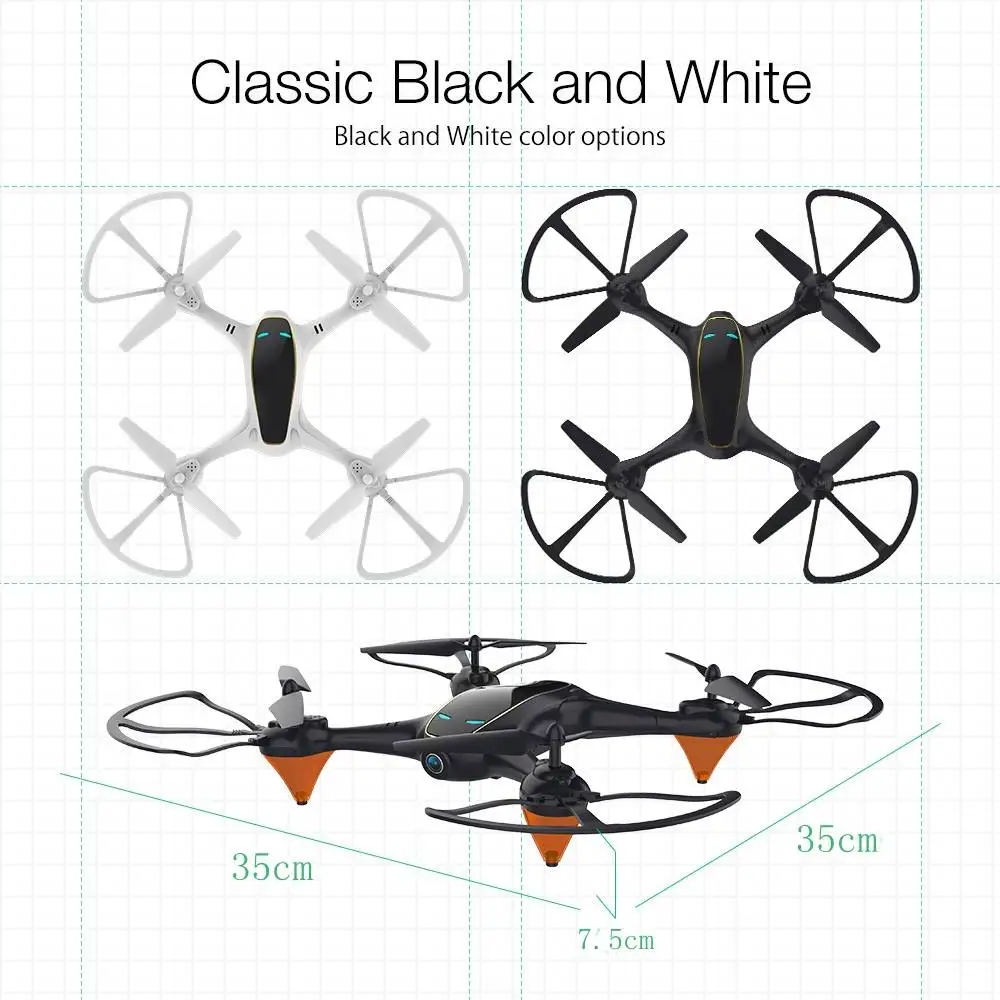Eachine E38 WiFi FPV с 4K HD двойной камерой Дрон воздушная Видео режим удержания высоты портативный Самолет RC Квадрокоптер игрушечные дроны