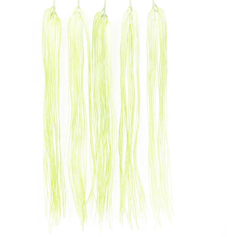 

Popular Home Decor Green Plant Leaf Artificial Flower Plastic Garland Artificial Flowers Wall