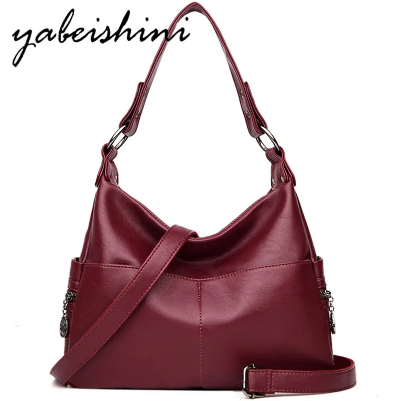 YABEISHINI Высококачественная женская кожаная сумка через плечо, сумка для основной леди, сумка на плечо, роскошные сумки, дизайнерская сумка-мессенджер