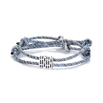 

2020 classic couple high quality fabric leather bracelet (buy one get one free) original jewelry wholesale