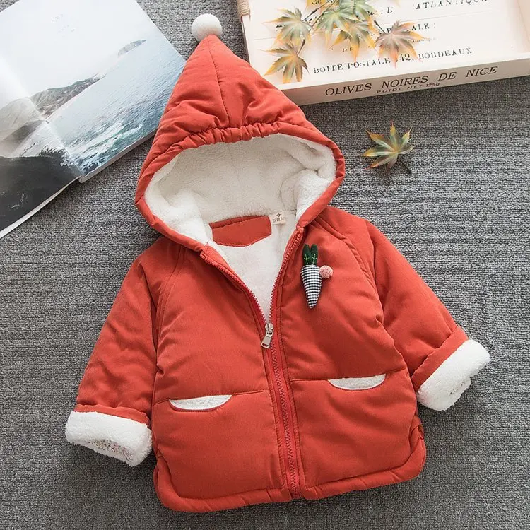 

Female Baby Cotton Overcoat 0 Winter 1-Year-Old 2 Cotton-padded Jacket Thick 6 to 12 Months 7 Infant Winter 8-9 Winter Cotton-pa