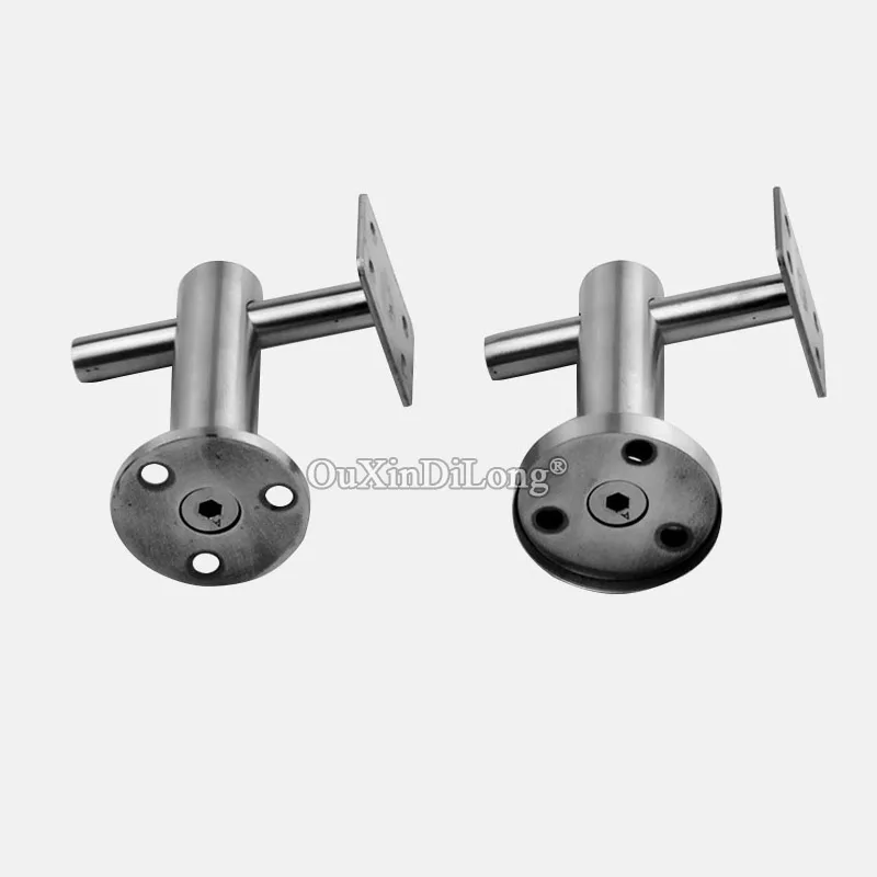 

20PCS Stainless Steel Stair Handrail Brackets Guard Rail Banister Support Adjustable Wall Mount Brackets Combination Parts FG815