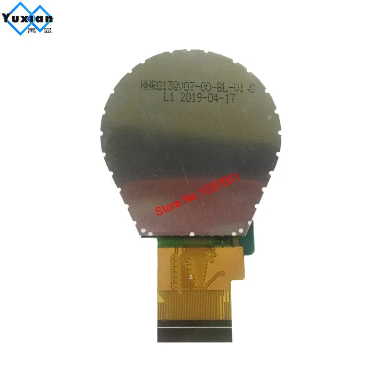1.3" TFT color lcd panel display round circular circle 240*240 RGB sip mcu 45pin ST7789V