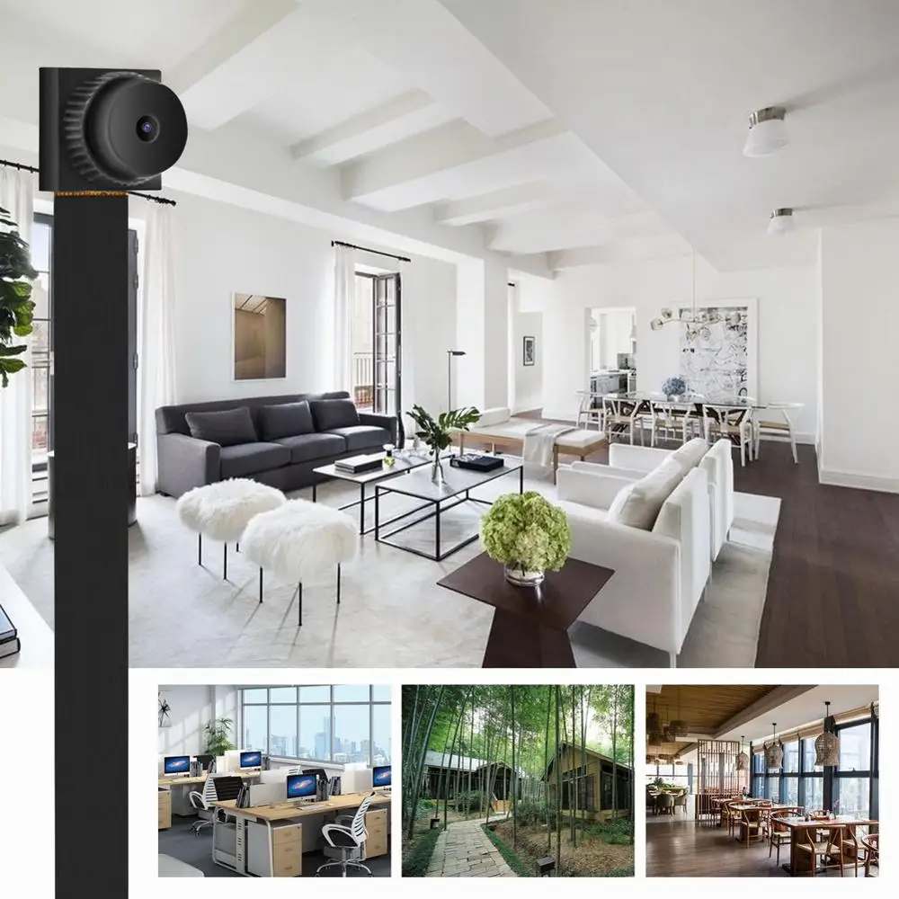  Remote Control Real 2.7K 4K WiFi P2P Mini Camera Video Recorder Digital Camcorder Motion Detector D