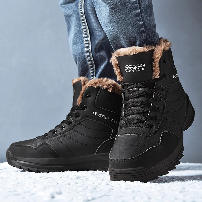 Men's Warm Non-slip Winter Boots Travel Leisure Running Sneaker 39S Men's Shoes Krasovki Wholesale Bulk Accessories Supplies