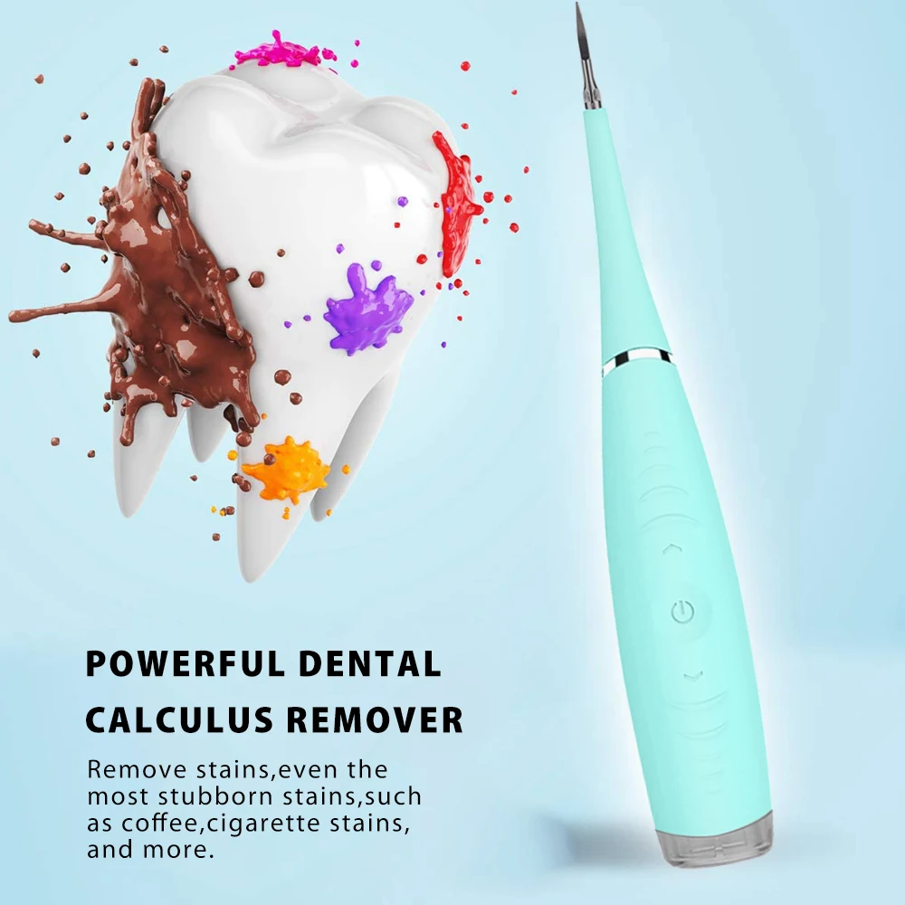 Зубной скалер Sonic Dental Scaler инструмент для удаления зубного налета чистки языка