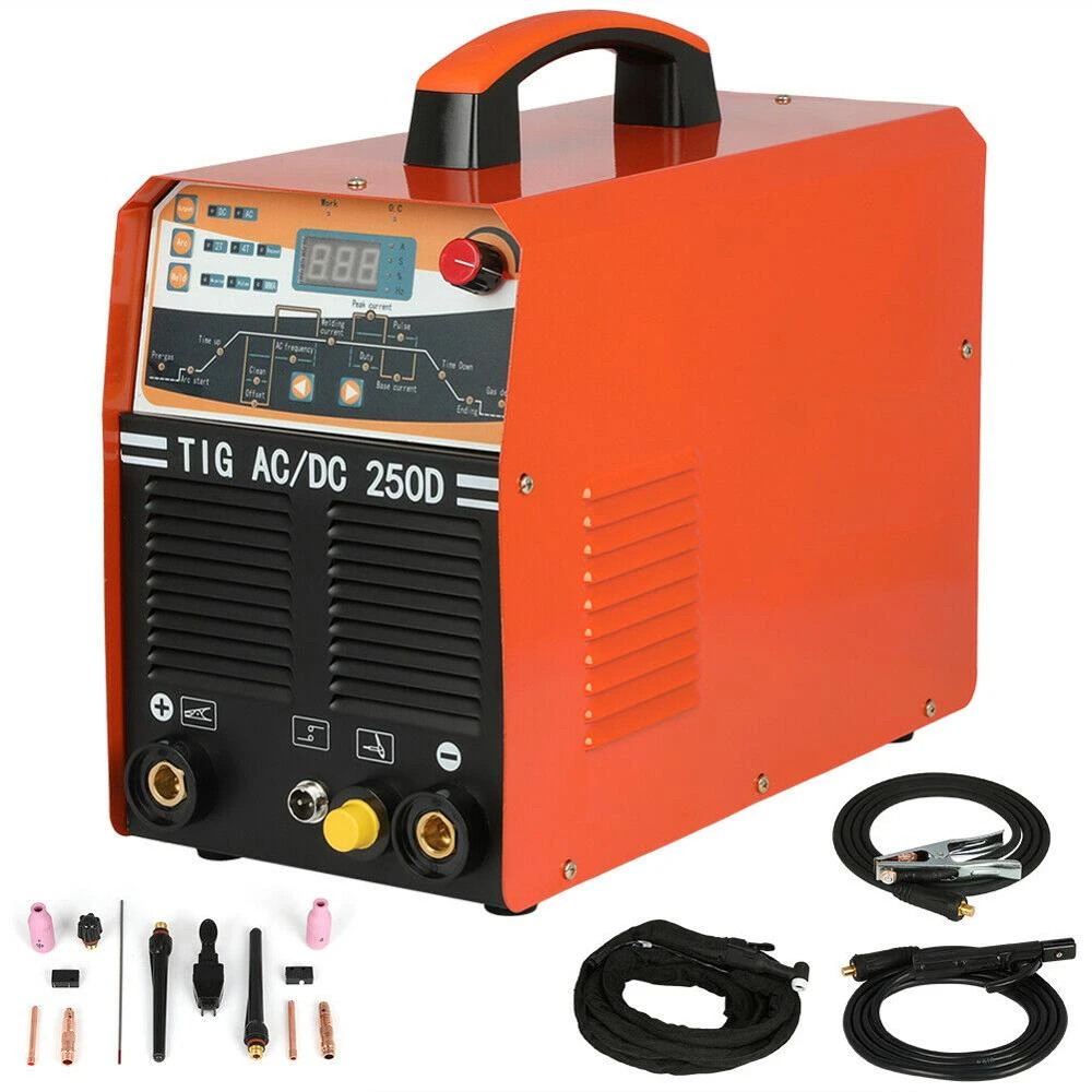 Saldatrice TIG MMA ARC 2 in 1 DC//AC 250 A 230 V IGBT Welder