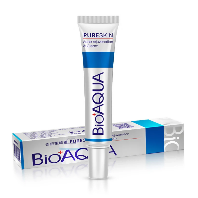 Bioaqua 30 г Крем против акне контроль масла сужает поры Acnes Scar удалить уход за лицом EY669