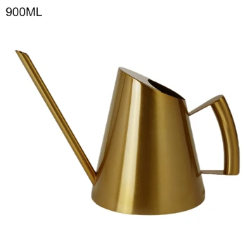 

Stainless Steel Watering Can Garden Flower Plants Long Mouth Sprinkling Pot Tool B85C