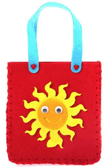 DIY креативное обучение ручной работы мультфильм ткань ручная сумка художественные игрушки для детей Детская игрушка Knutselen Kinderen