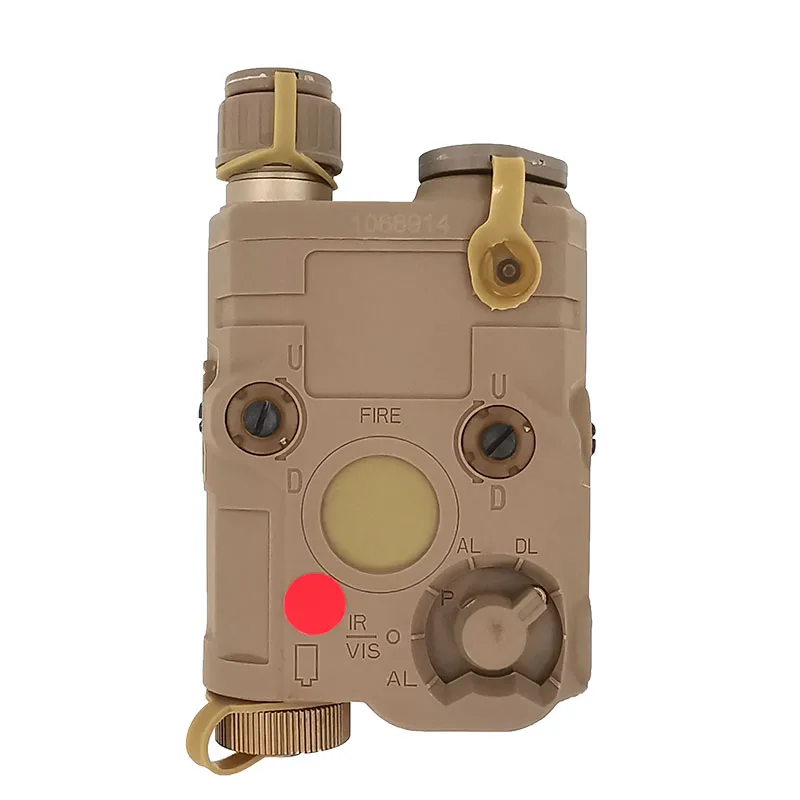 Тактический AN/PEQ-15 красный точечный лазерный Белый светодиодный фонарик 270 люмен инфракрасный объектив для 20 мм рельса ночного видения Охотничья винтовка батарея Чехол
