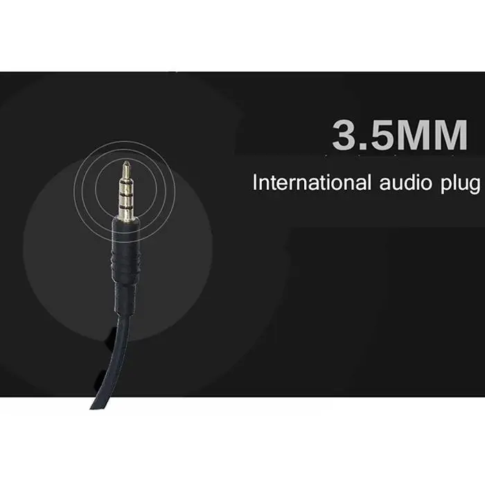 Проводные наушники Hifi стерео для компьютера ПК с микрофоном проводные наушники черный HD звук Складная игровая гарнитура 3,5 мм разъем